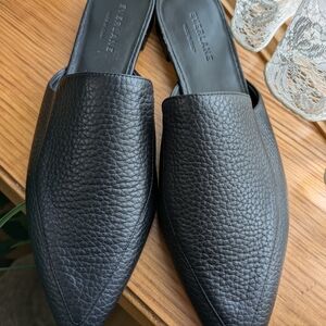 Sz 9 black Everlane Boss Mules